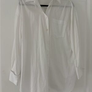 Zara Crisp White Shirt